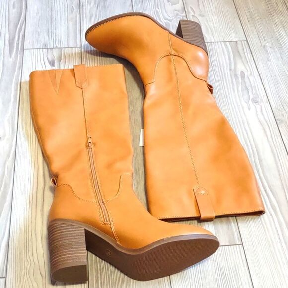 (A-1284) Universal Thread Tan Davina Boots Size 9.5 - Picture 7 of 11